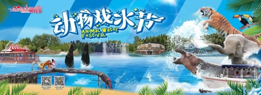2020上海旅游节--上海野生动物园'动物戏水节'