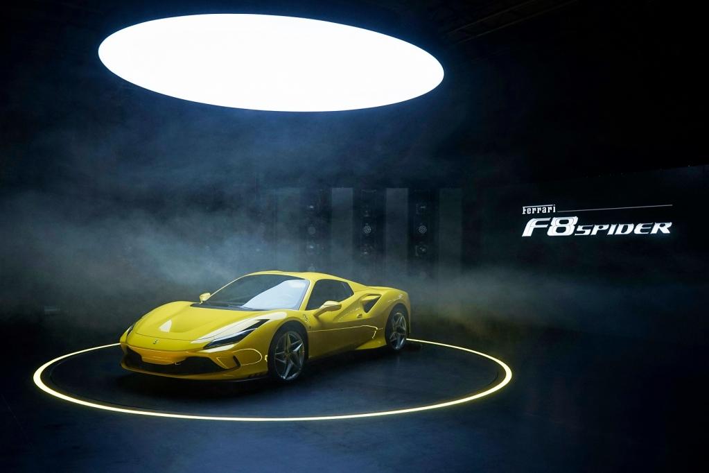法拉利F8 Spider亚洲首秀