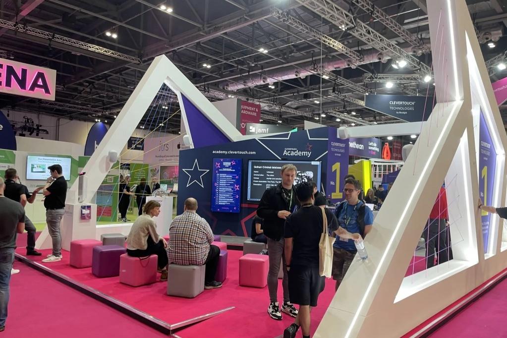 Clevertouch Booth for BETT 2022