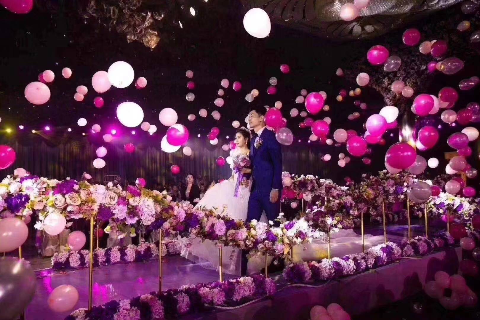 婚礼会场气球布置|婚房气球布置怎样好看 结婚婚房气球布置教程-丫空间