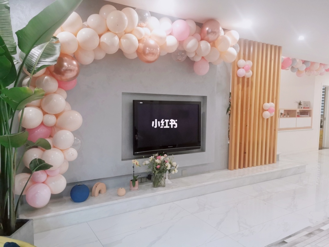 50周年金婚结婚纪念日会场布置-婚礼婚房|广州气球布置