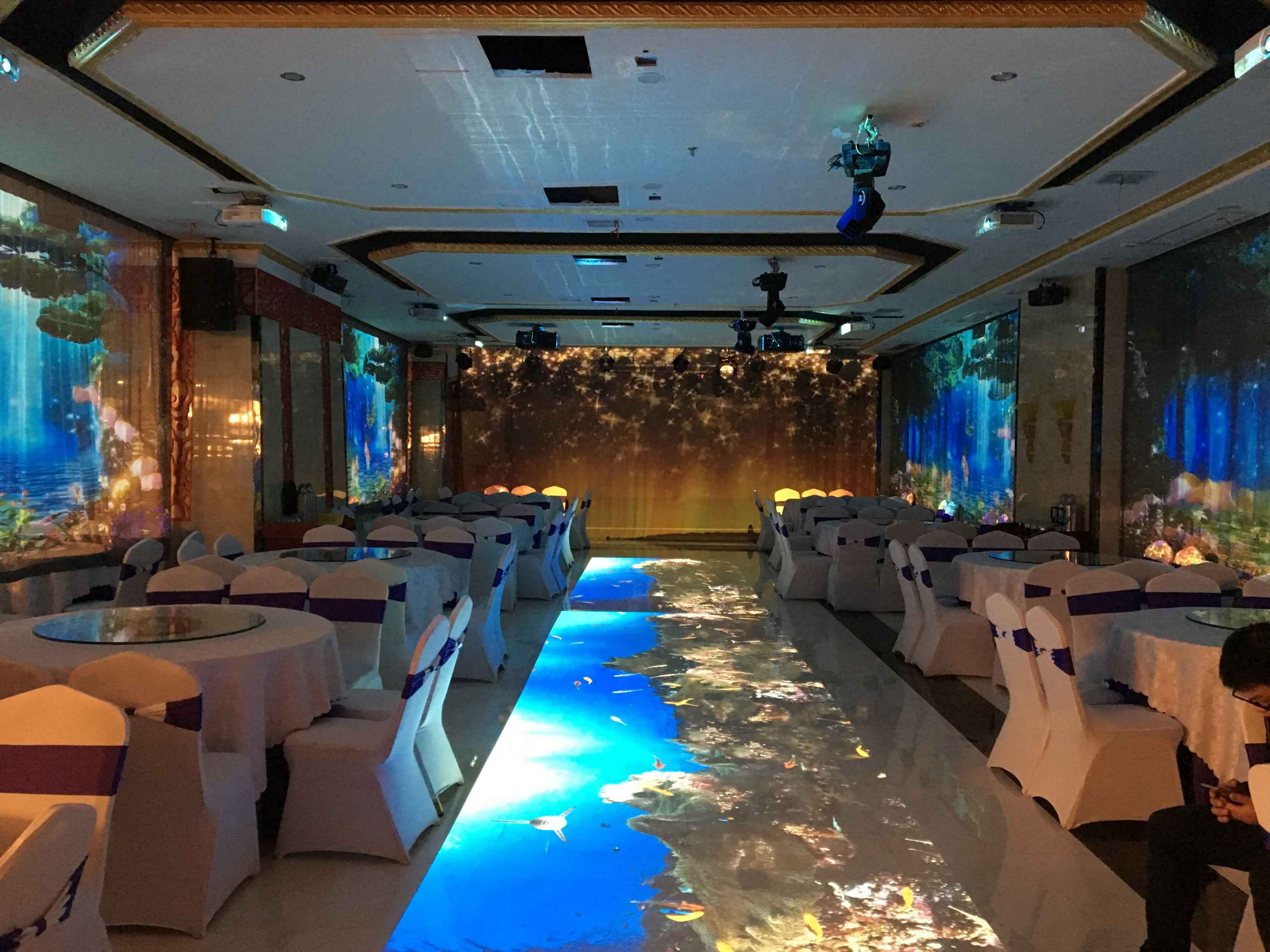 一层宴会厅平面布置图 1:200-五星级酒店设计施工-图片